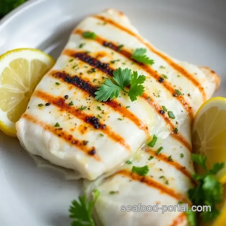 California Corbina Recipe presentation