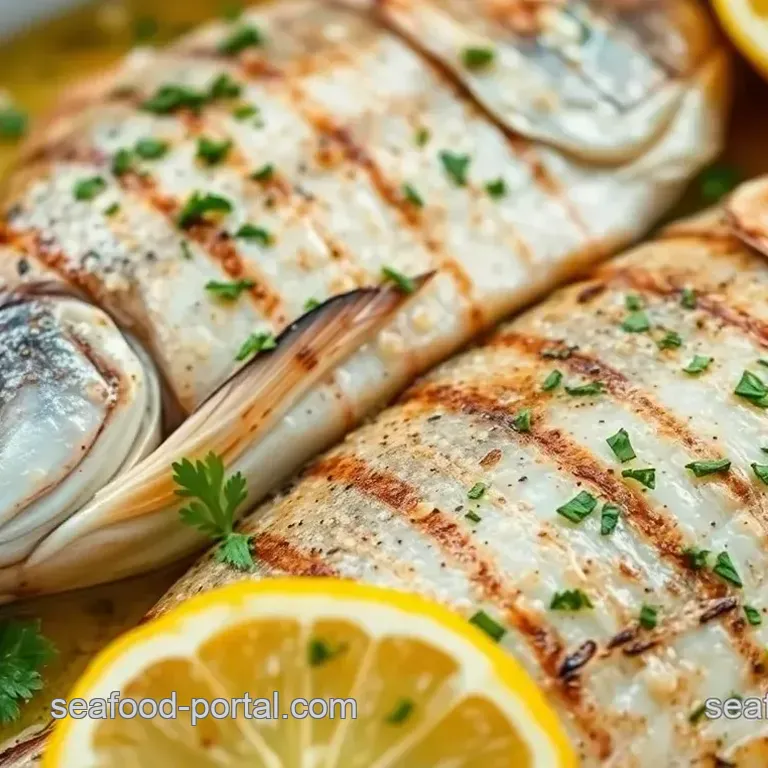 Grilled Sea Bream with Lemon and Herbs
