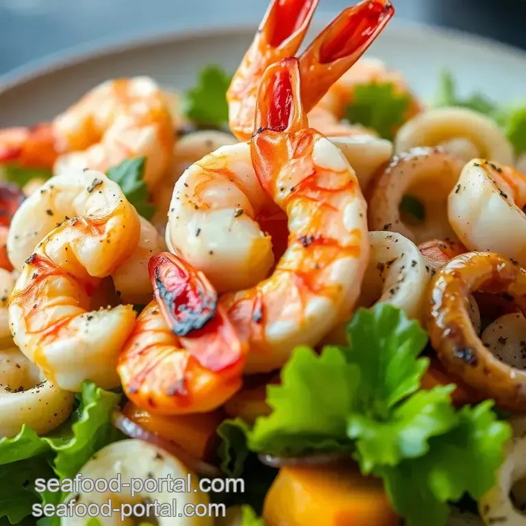 Seafood Salad Dreamlight Valley presentation