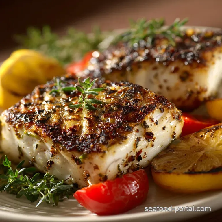 Grilled White Fish: Flaky Cod with Lemon-Herb Butter in 35 Minutes