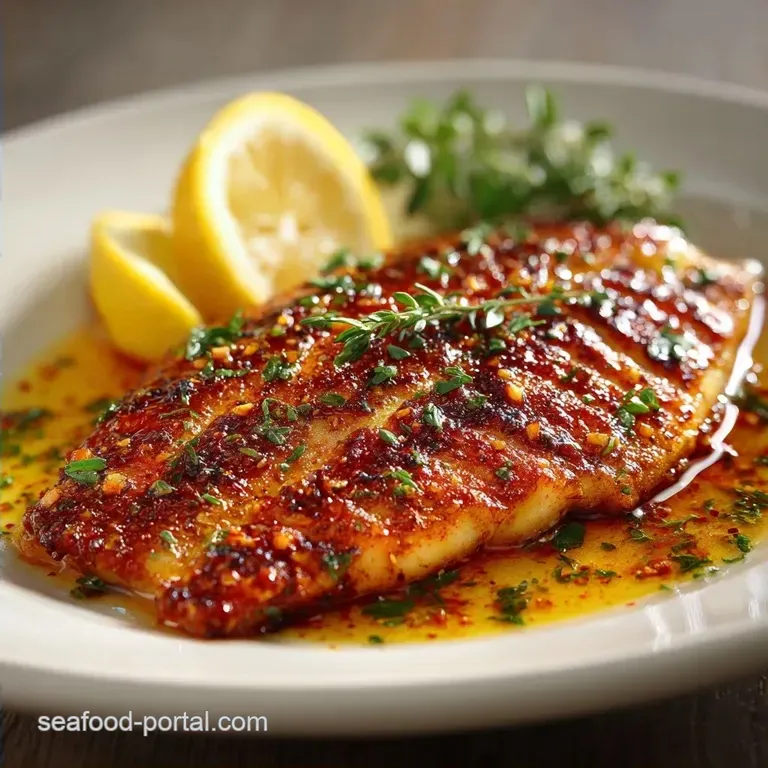 Healthy Grilled Tilapia Fillet: Zesty Lemon-Garlic