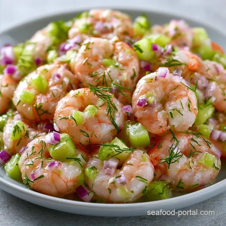 Healthy Lemon Dill Shrimp Salad in 25 Minutes
