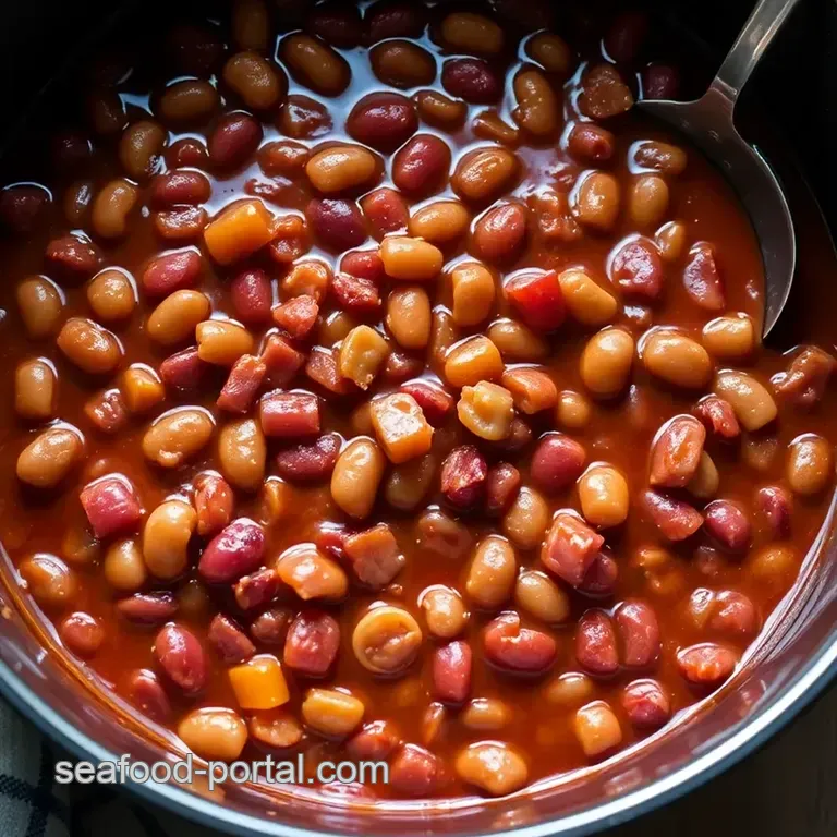 Hearty Baked Cowboy Beans: A Taste of the Wild West presentation
