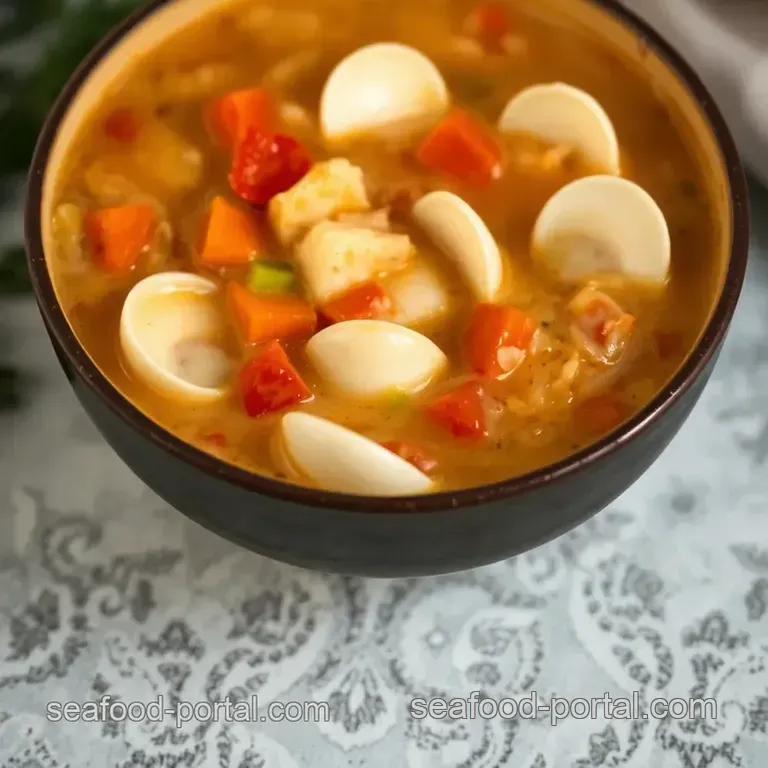 Hearty Manhattan Clam Chowder: A Taste of the City presentation