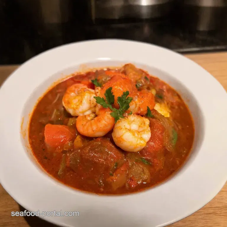 Hearty Shipwreck Stew a Seafood Lovers Dream Dish presentation