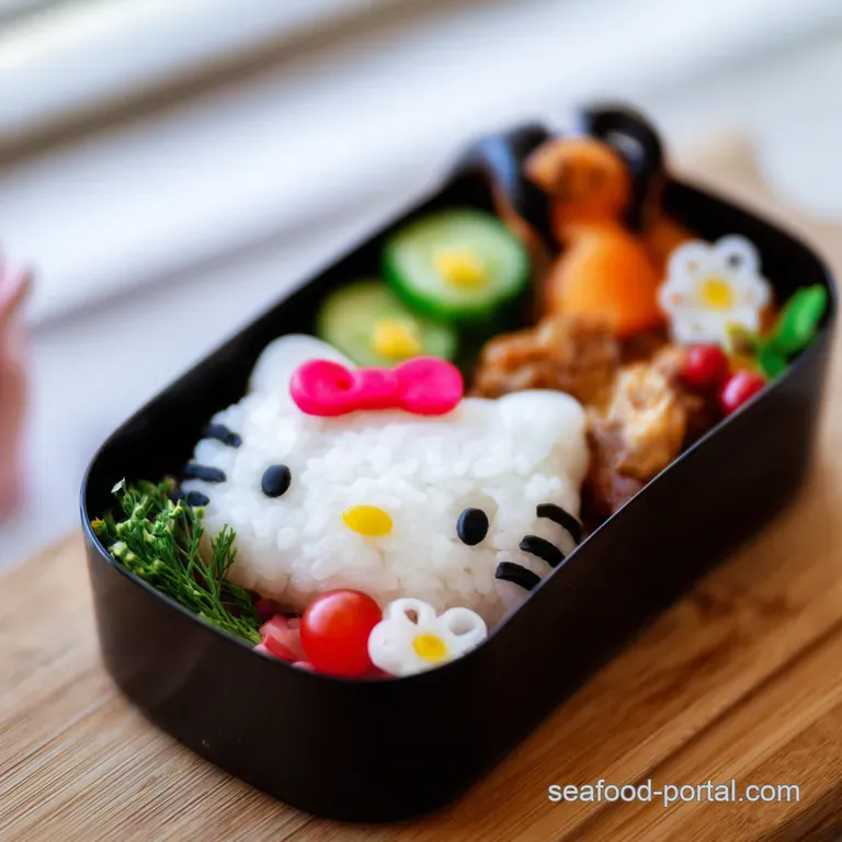 Hello Kitty Dear Daniel Bento Box a Springtime Rice Adventure presentation