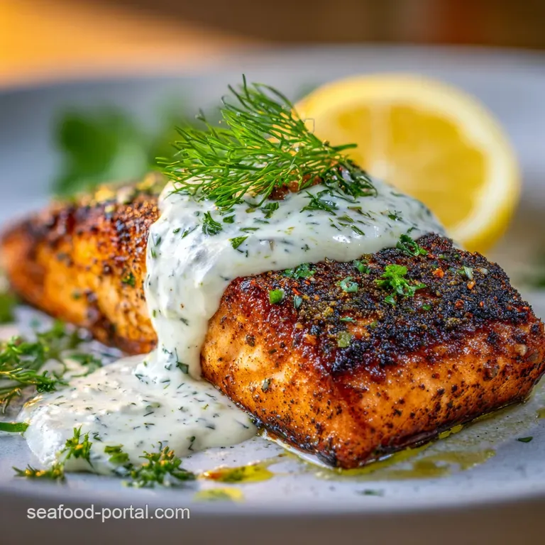 Herb Salmon with Aioli: Shatter Crisp Skin