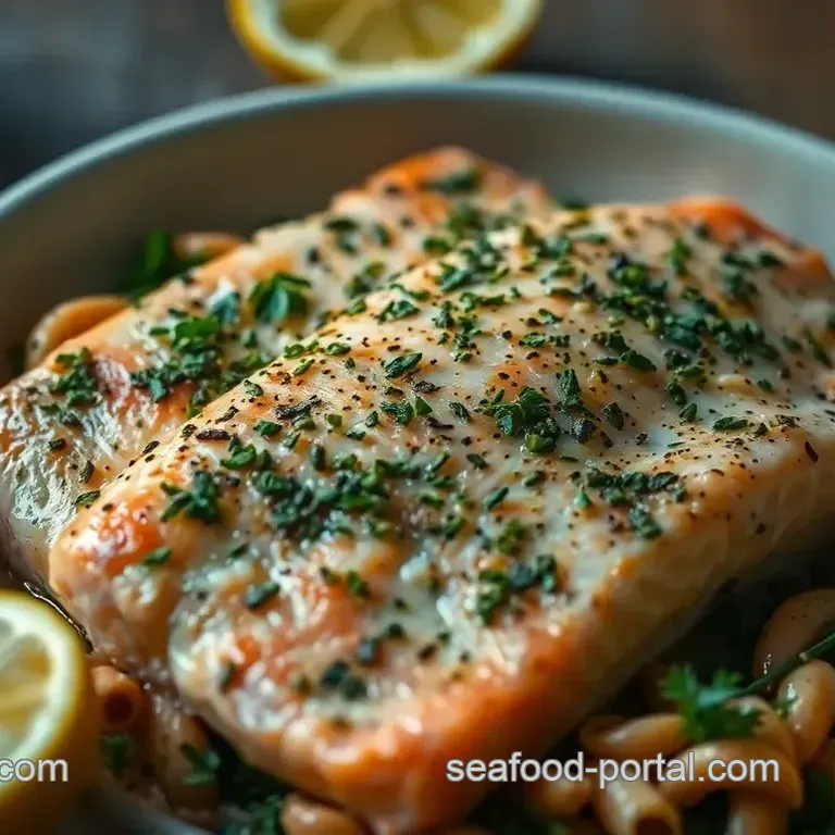 Herbed Lemon Garlic Baked Salmon