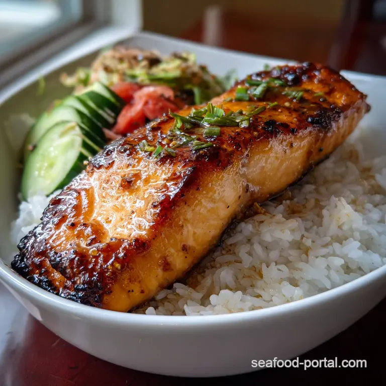 Authentic Hibachi Salmon Recipe: Steakhouse Flavor presentation