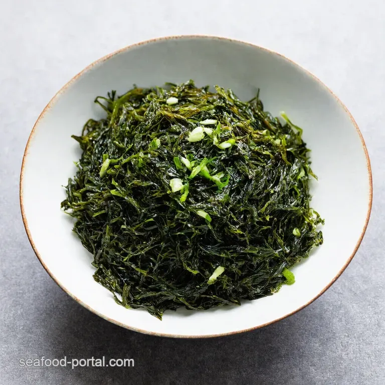 Hijiki Harmony A Sweet Savoury Seaweed Salad