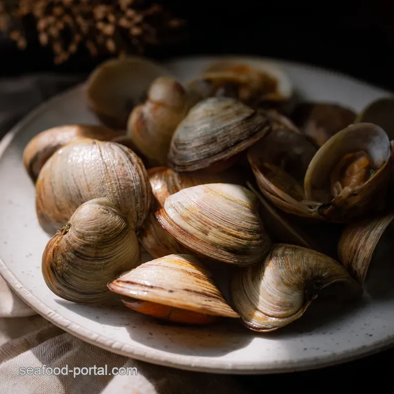 HomeCanned Butter Clams in Nectar Broth