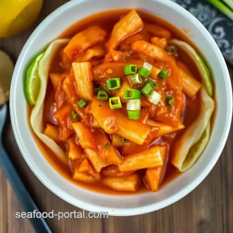 Homemade Kimchi: a Flavorful Fermented Delight presentation