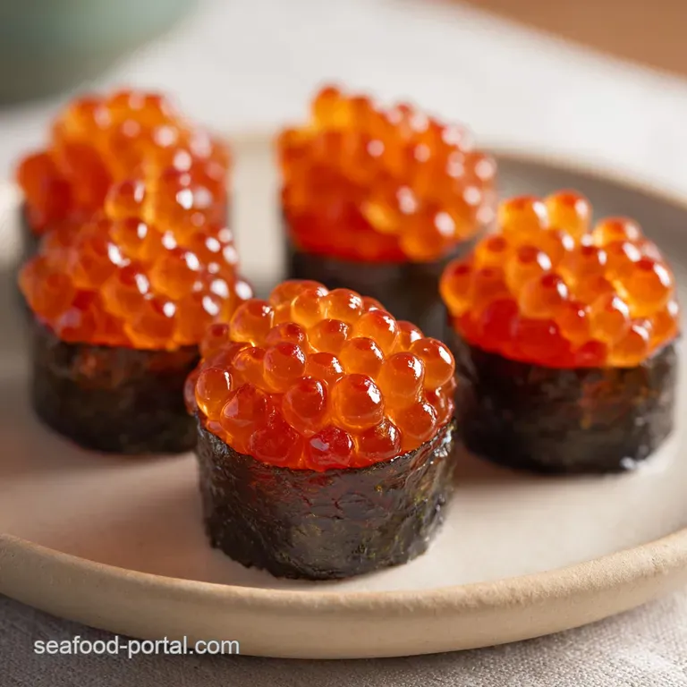 Salmon Roe Sushi: The Perfect Ikura Gunkan