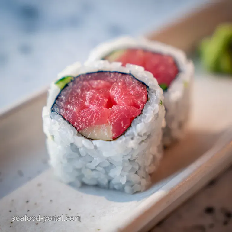 Tuna Sushi Roll: Silky and Spicy