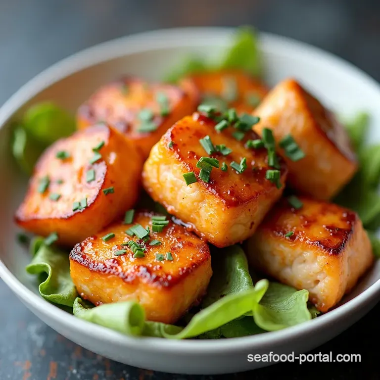 Honey Garlic Salmon Bites Bowl Your Weeknight Winner
