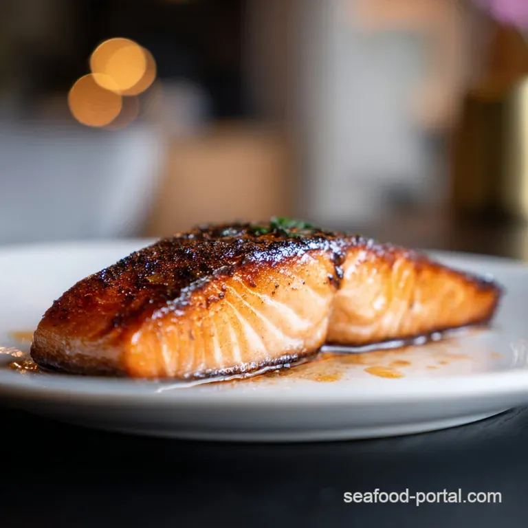 Honey Salmon: Glazed and Crispy
