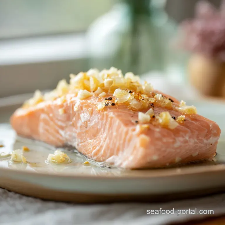 Baked Salmon Fillet: Honey Lemon Glazed