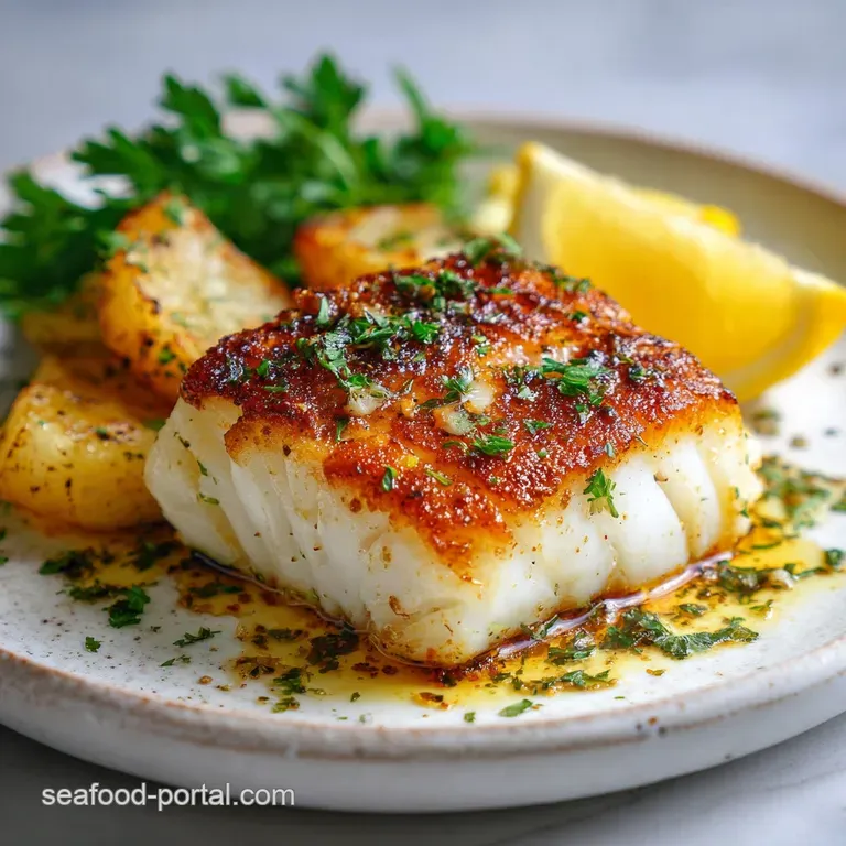 How To Cook Cod: Crisp Exterior Buttery Center