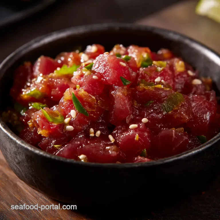 Island Time Tuna Poke Recipe DIY Taste of Hawaii