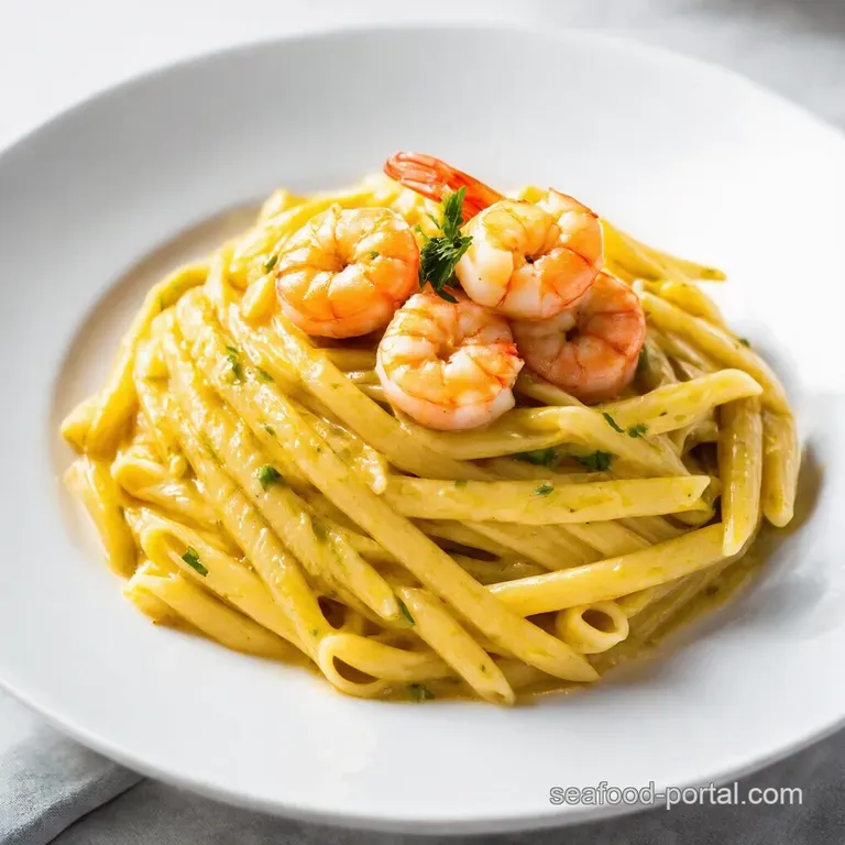 Island Vibes Creamy Jamaican Jerk Shrimp Pasta