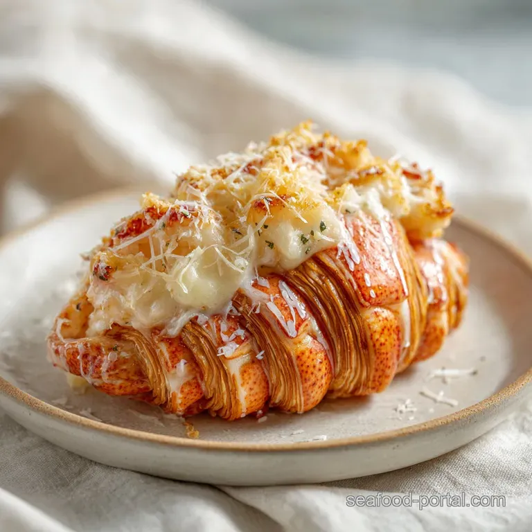 Italian Lobster Tail Pastry with Orange Ricotta Cream