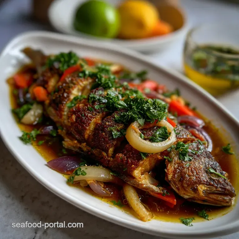 Jamaican Escovitch Fish Recipe