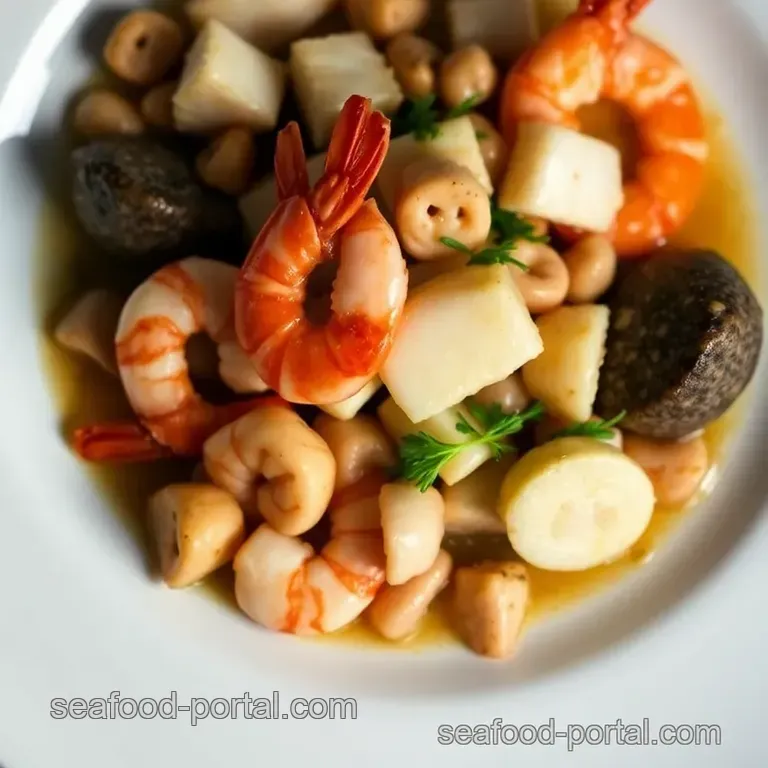 John’s Seafood Delight: A Medley of Fresh Flavors presentation