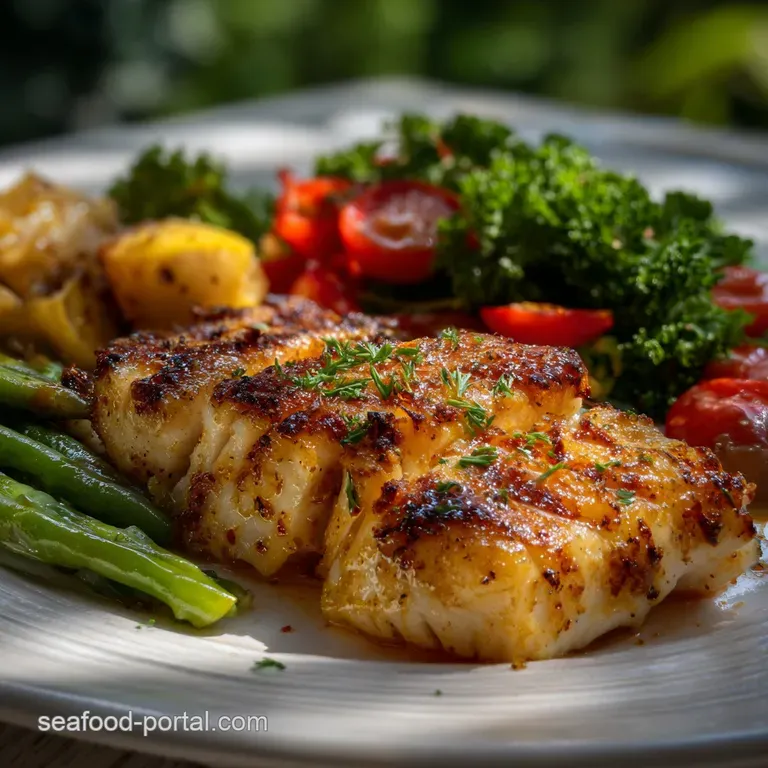 Juicy Grilled Haddock Recipe: Smoky Lemon Butter