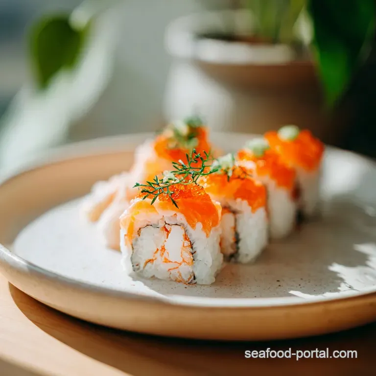 Kani Sushi Filling: Creamy & Zesty