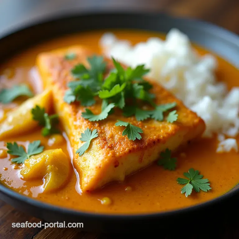 Kerala Fish Curry A Creamy Coconut Dream