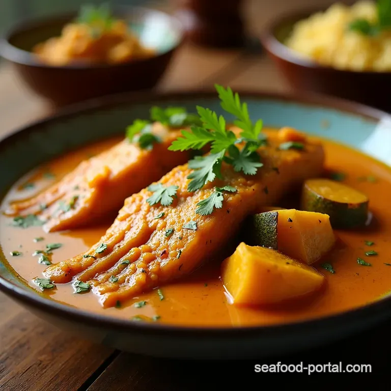 Kerala Fish Curry a Taste of Paradise presentation