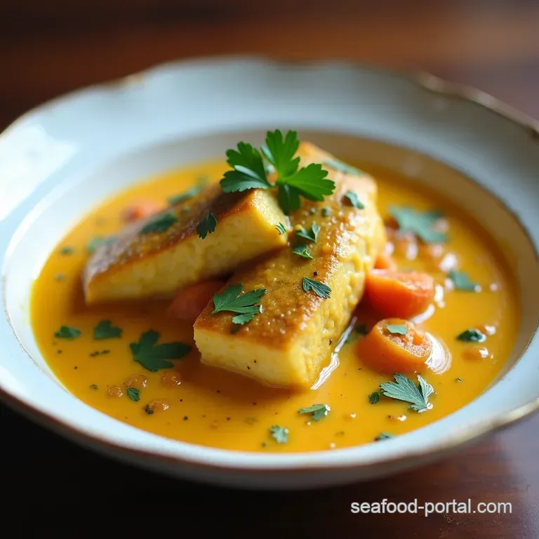 KeralaStyle Fish Curry with Creamy Coconut Bliss