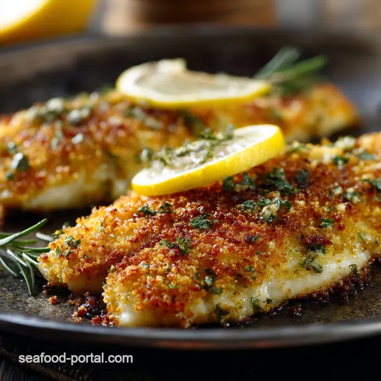 Keto Oven Baked Tilapia The LemonHerb Parmesan Crunch