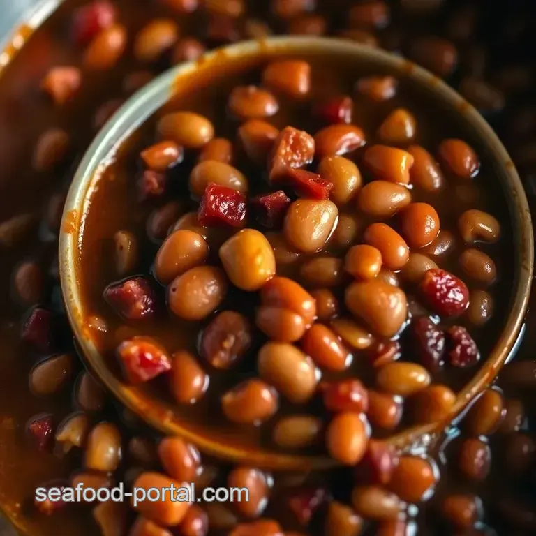 Kickin Canned Baked Beans presentation