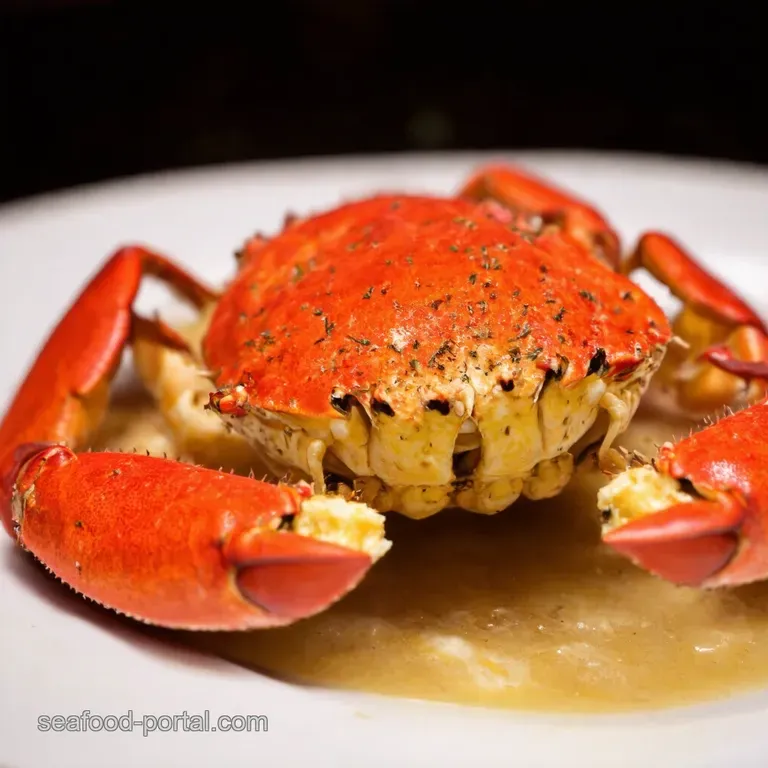 King Crab Legs Baked to Buttery Perfection presentation