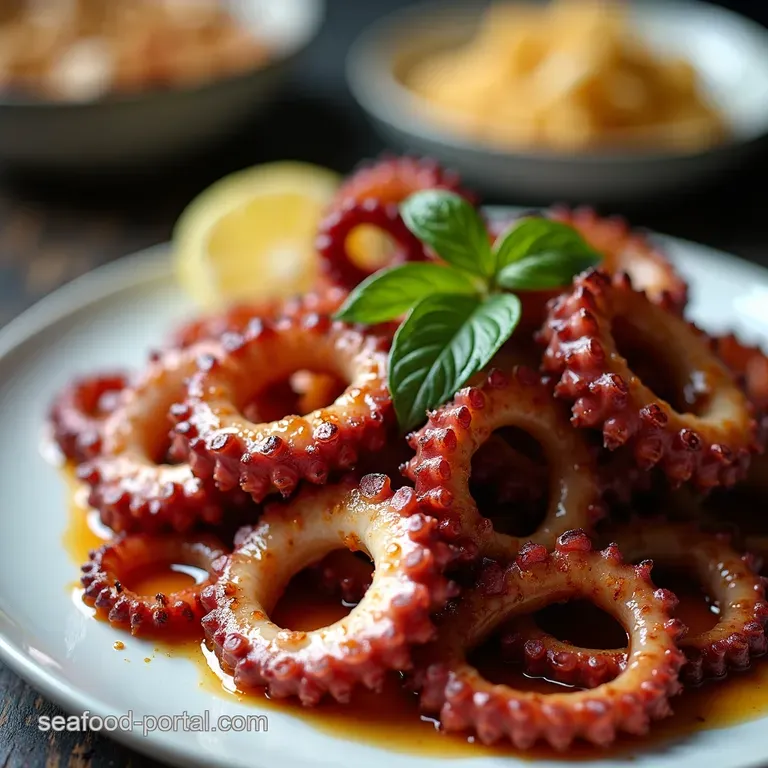 Kissed by the Flames Easy Grilled Octopus