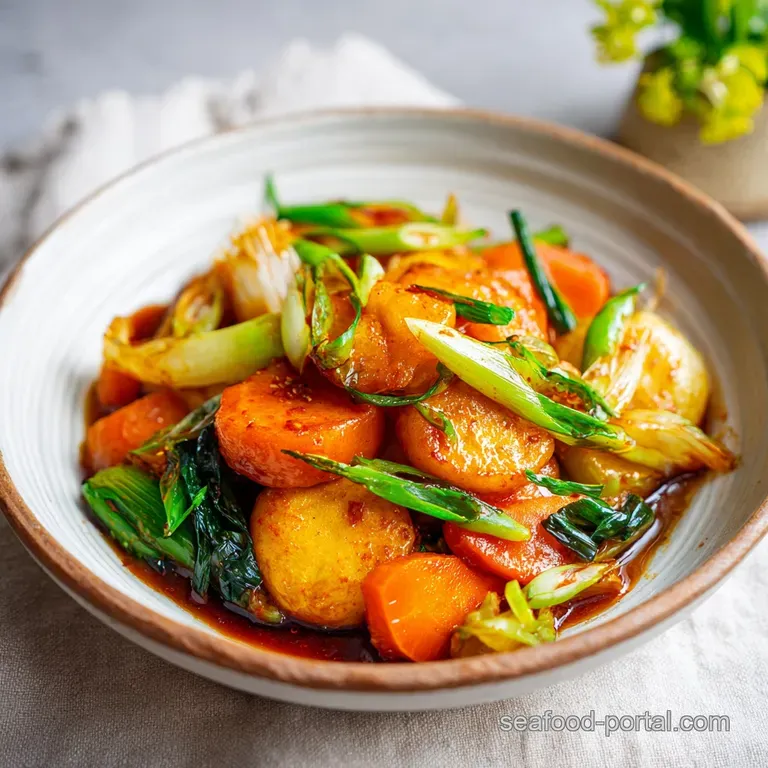 Korean Fish Cake Stir Fry