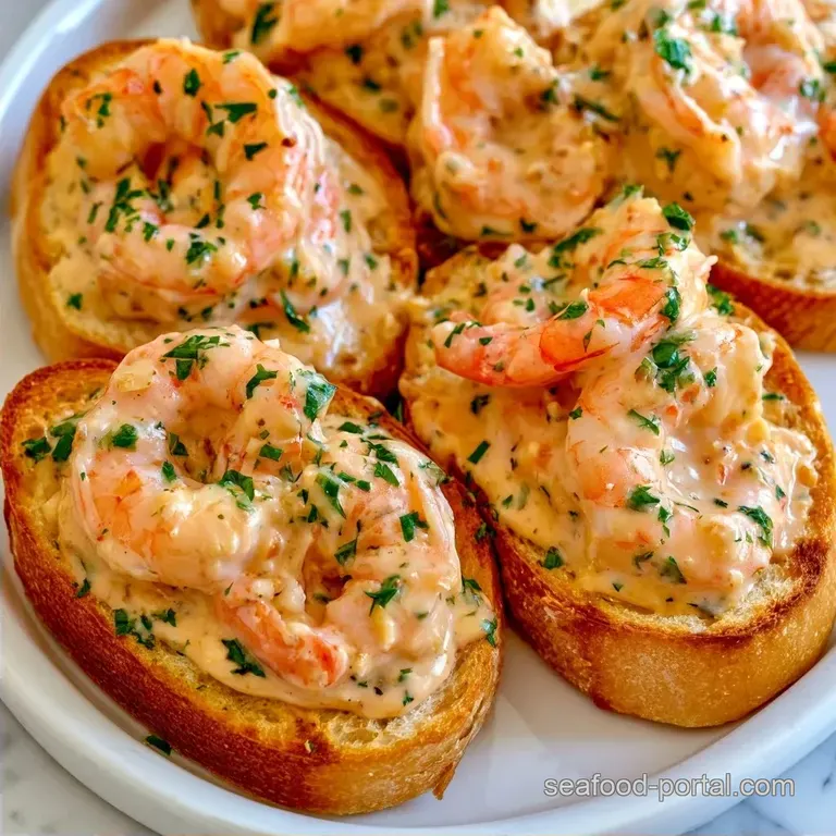 Langostino Crostini in 20 Minutes
