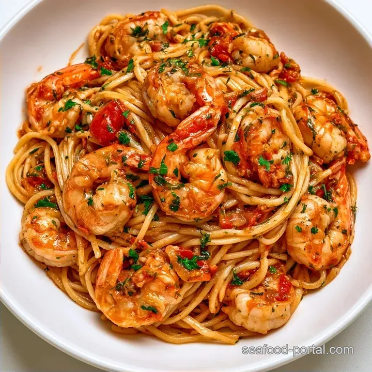 Langostino Tomato Pasta in 30 Minutes
