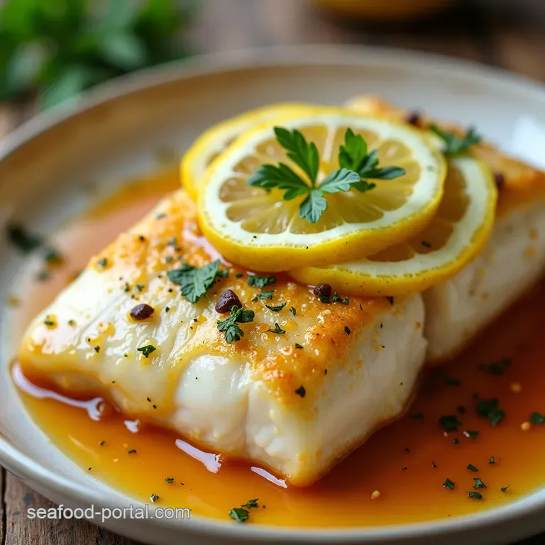 Lemon Butter Bliss Quick Easy Fish Fillets