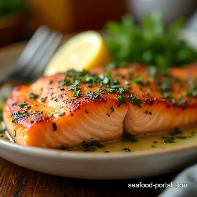 LemonDill Sunshine Salmon Perfectly Flaky Ready in Under 20 Minutes presentation