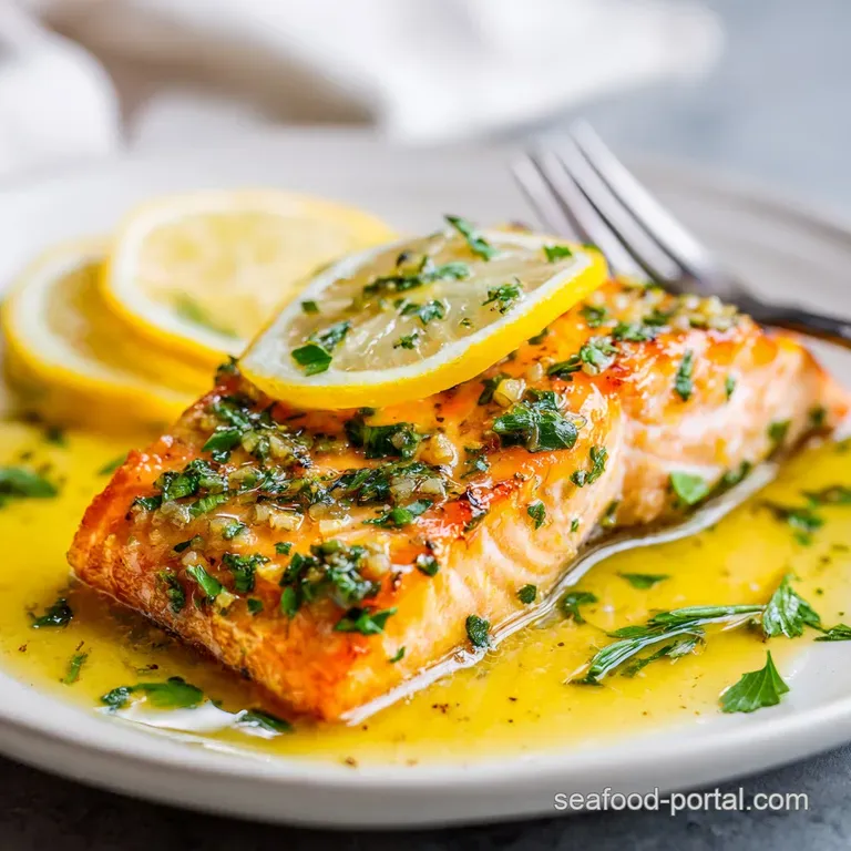Lemon Garlic Salmon: Flaky and Buttery