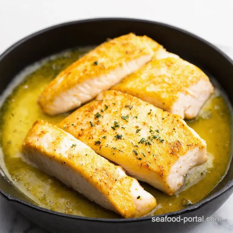 Lemon Garlic Butter Bliss Perfectly PanSeared Cod