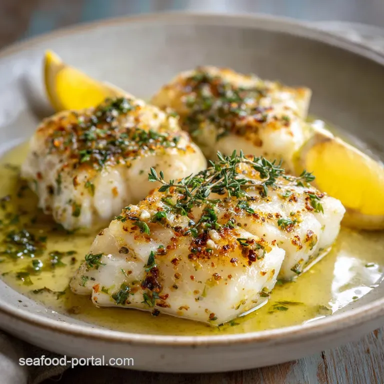Easy Cod Recipe with Lemon and Garlic