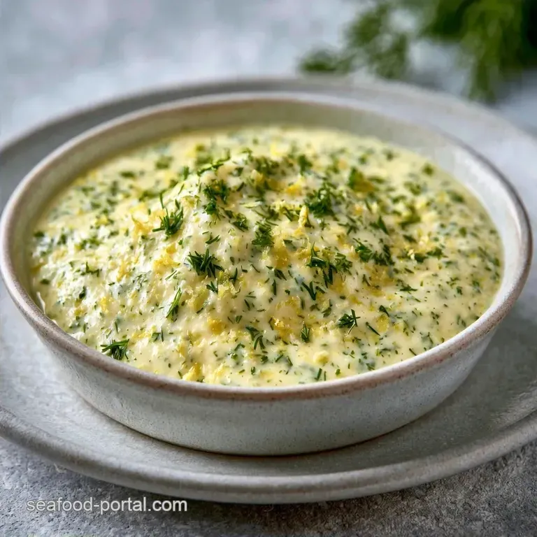 Zesty Lemon Garlic Sauce for Tuna Patties