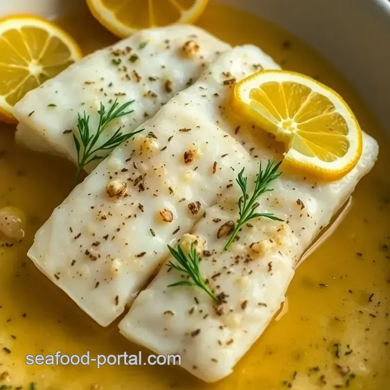 Lemon Herb Baked Cod: A Simple Delight presentation
