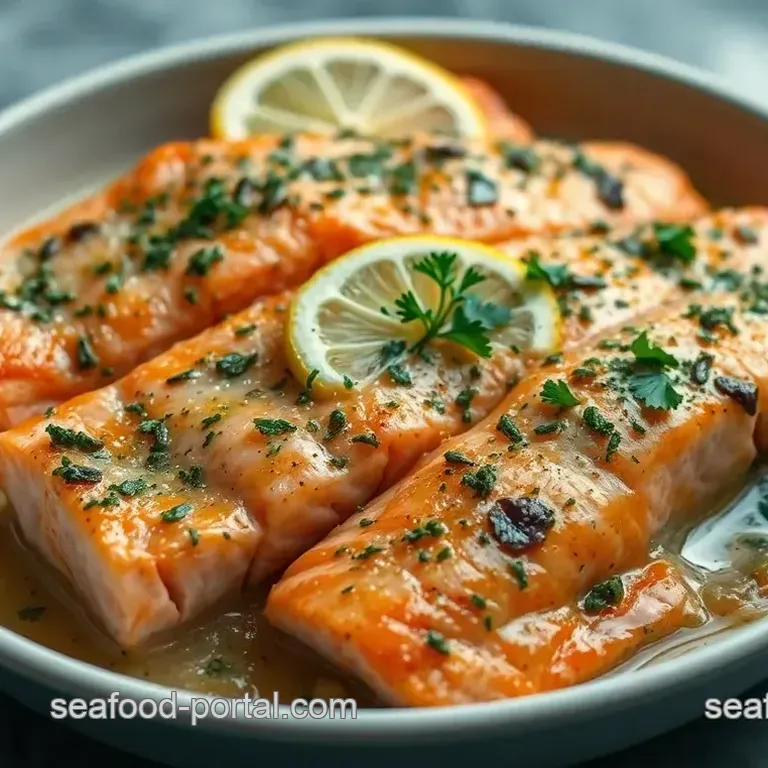 Easy Baked Salmon: My Favourite Lemon Herb Glazed Recipe Lemon Herb Baked Salmon: A Flavorful Delight