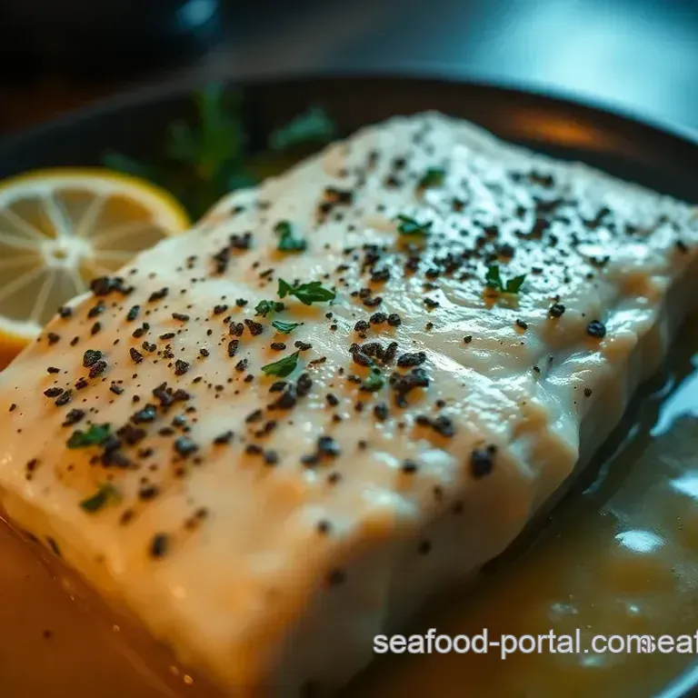 Lemon Herb Butter Baked Cod