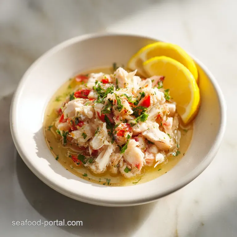 Canned Crab Meat Recipe: Lemon and Herbs