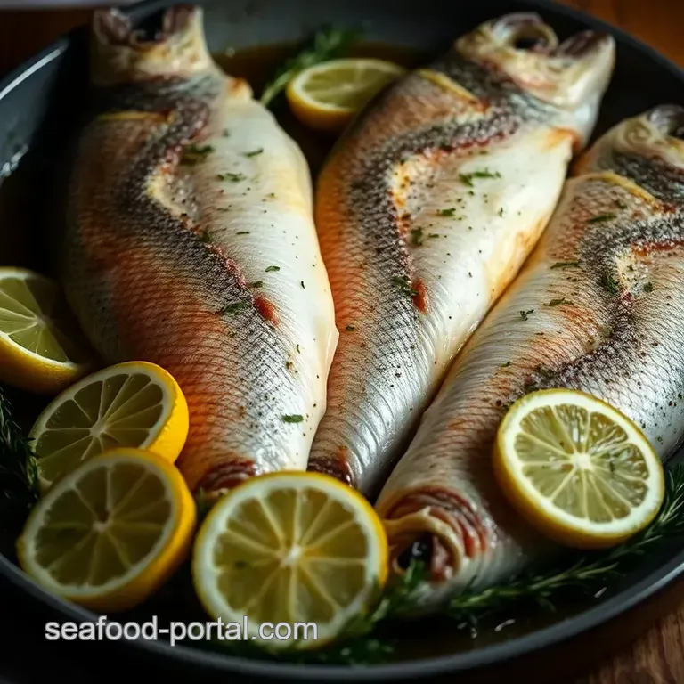 Lemon &amp Herb Oven-Baked Trout: A Simple Delight presentation